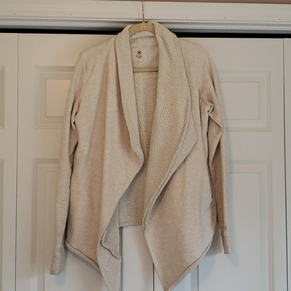 Gaiam fleece cardigan